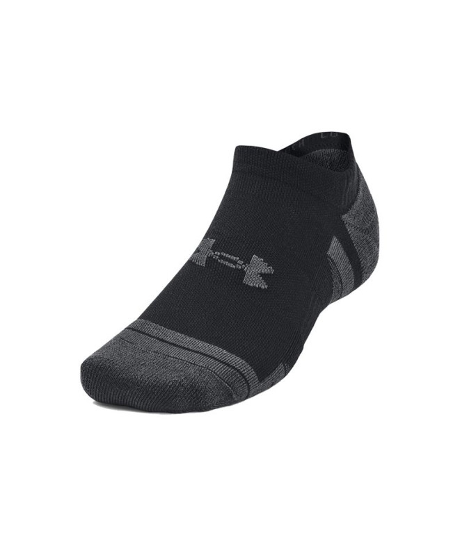 Meias Fitness Under Armour por Performance Tech 3Pk Ns Black