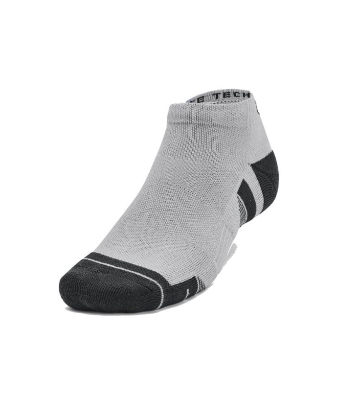 Chaussettes by Fitness Under Armour Performance Tech 3Pk Low Grey