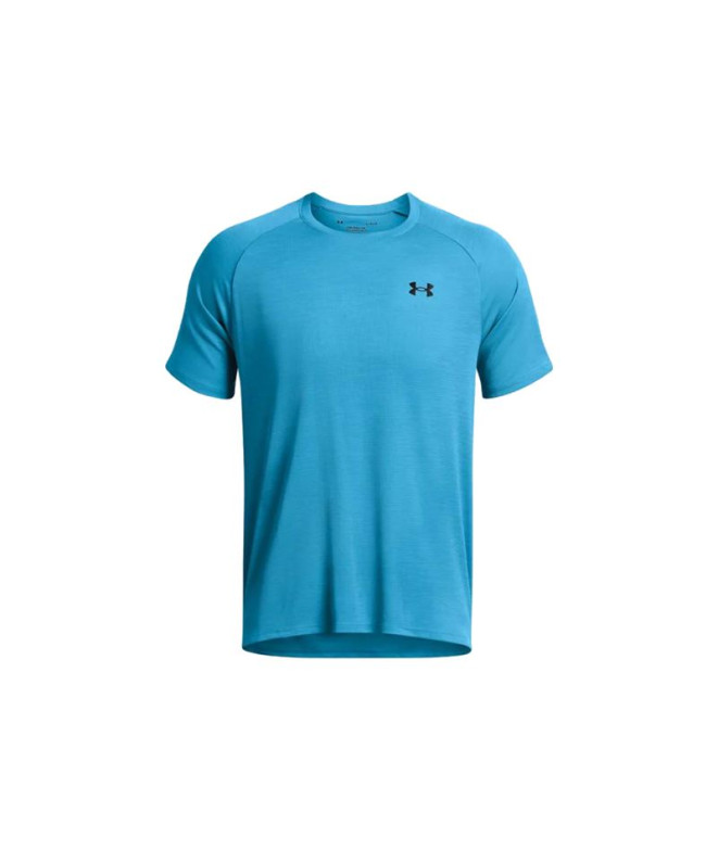 Camiseta Fitness Under Armour Homem por Tech Textured SS Blue