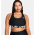 Sutiã esportivo Under Armour Mulher HG Authentics Mid Branded Preto