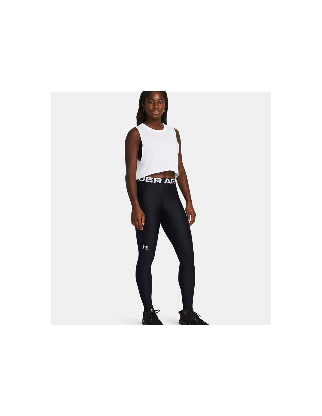 Mallas de Fitness Under Armour HG Authentics Mujer Negro