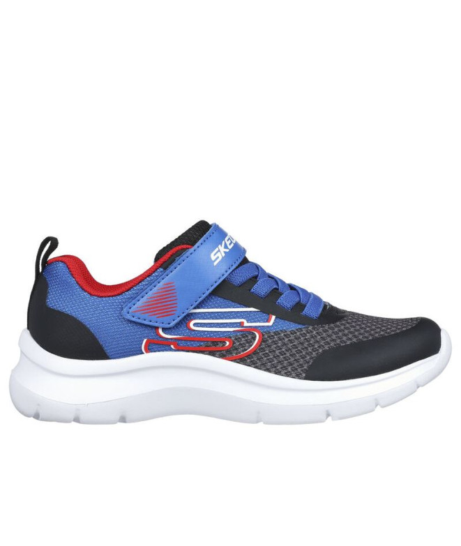 Chaussures Skechers Skech Fast - Solar-S Enfant Royal & Black Red & White