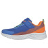 Zapatillas Skechers Microspec Ii - Zovri Niño Royal Textile / / Orange Trim