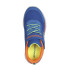Zapatillas Skechers Microspec Ii - Zovri Niño Royal Textile / / Orange Trim