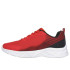 Zapatillas Skechers Microspec Ii - Vovri Niño Red Textile / / Black Trim