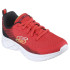 Zapatillas Skechers Microspec Ii - Vovri Niño Red Textile / / Black Trim