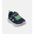 Sapatilhas Skechers Nitro Sprint-Rowzer Menino Marinho Têxtil/ Sintético/ Guarnição lima