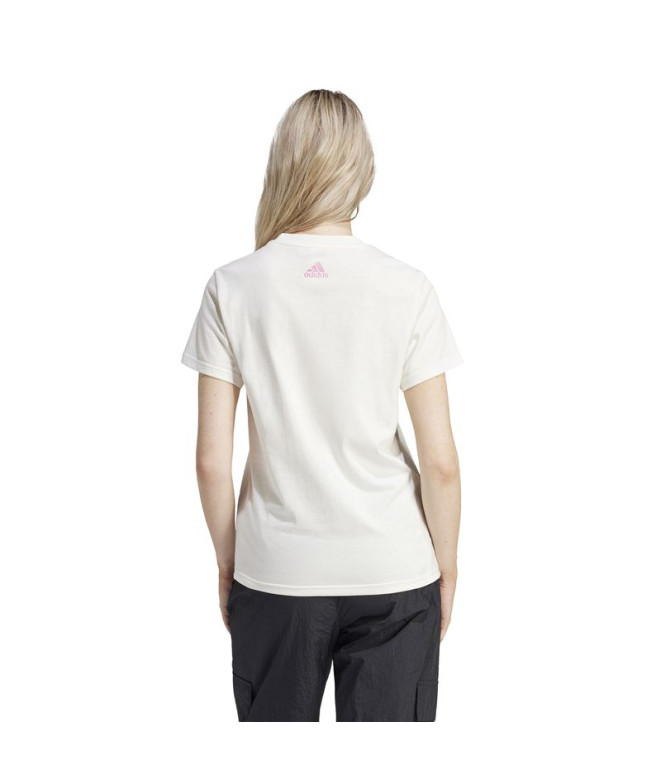 Camiseta adidas Lin Spw Gt Mulher branco