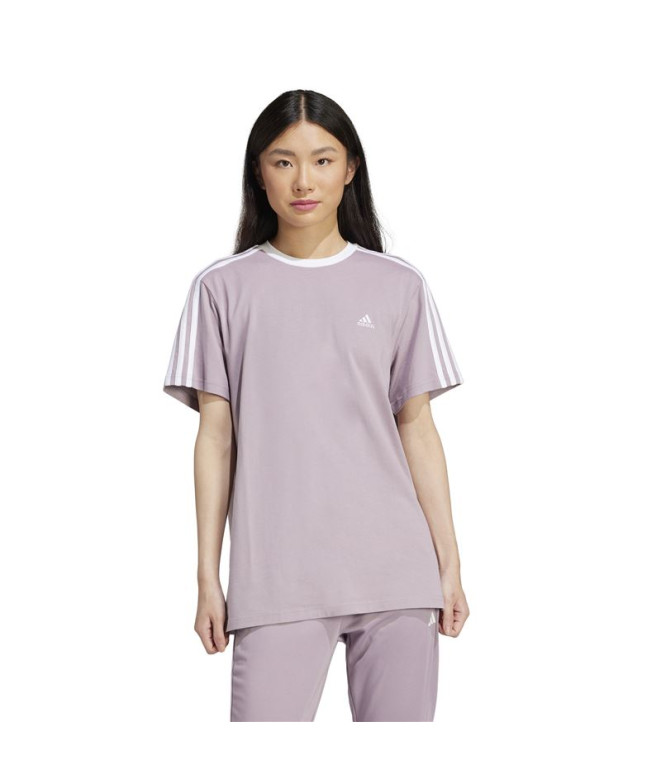 T-shirt adidas 3Stripes Bf Femme Lila