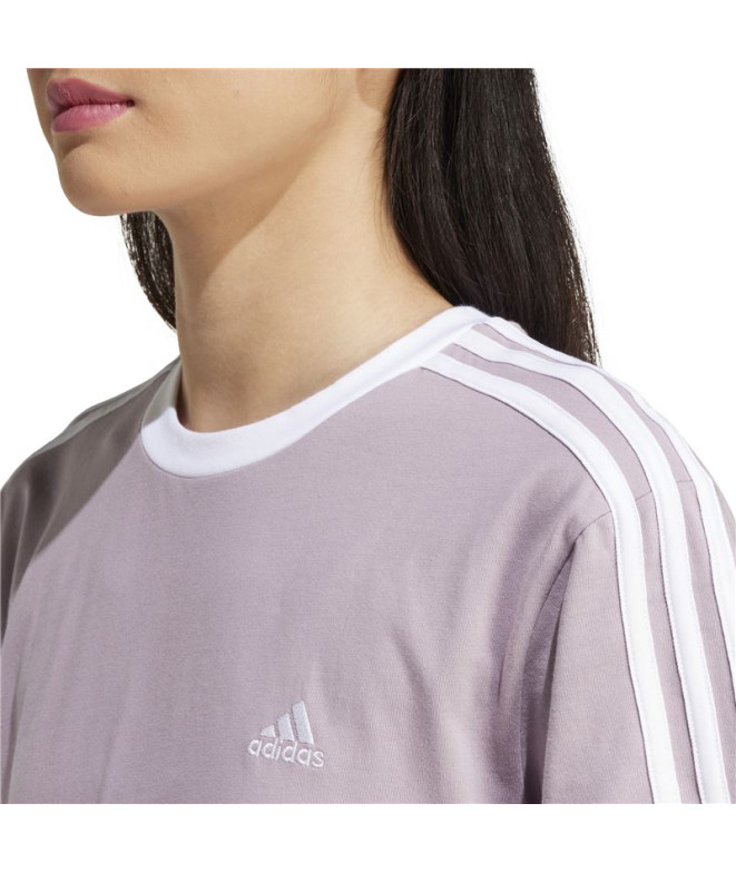 T-shirt adidas 3Stripes Bf Femme Lila