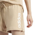 Pantalon adidas Linear Ft Short Femme Beige