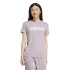 Camiseta adidas Linear Mulher Lilás