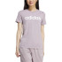 Camiseta adidas Linear Mulher Lilás