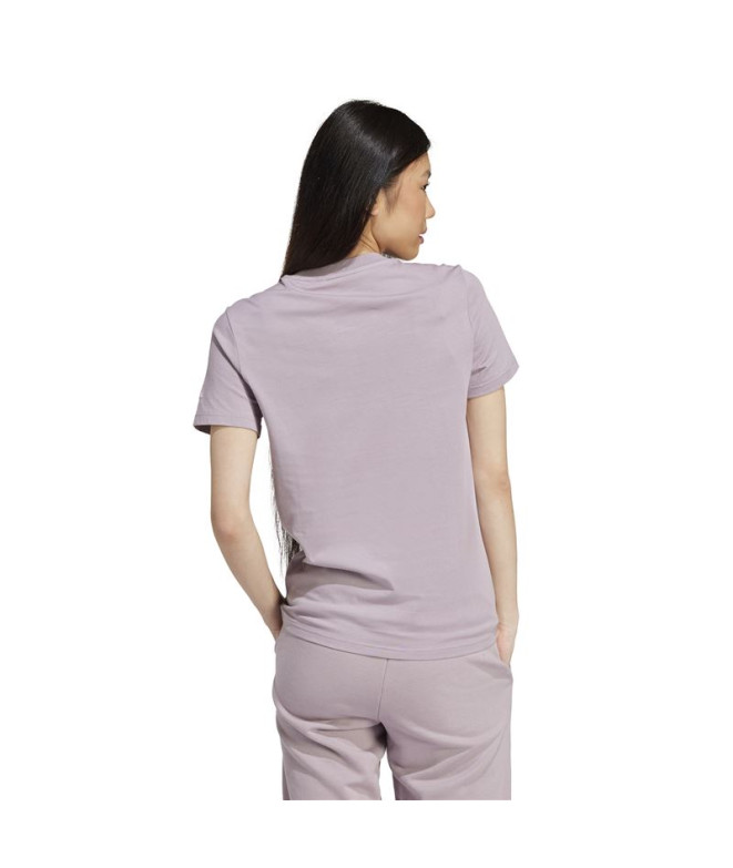 T-shirt adidas Linear Femme Lilas