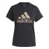 Camiseta adidas Animal Gt Mujer Negro