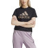 T-shirt adidas Animal Gt Femme Noir