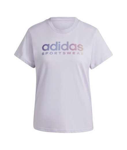 T-shirt adidas Linear Spw Gt Femme Lilas