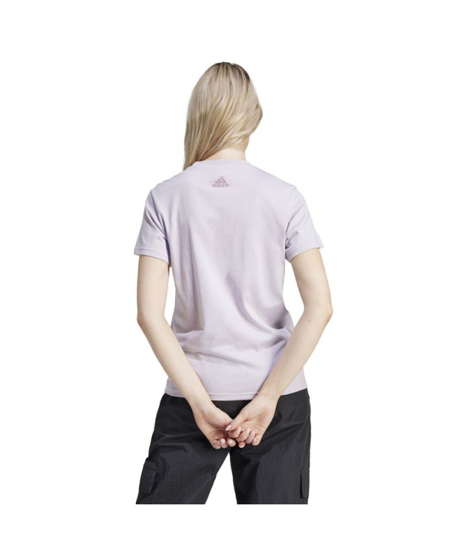 Camiseta adidas Linear Spw Gt Mujer Lila