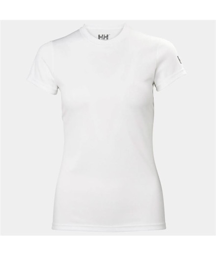 Camiseta por Montanha Helly Hansen Tech Mulher Branco