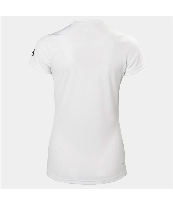 Camiseta de Montaña Helly Hansen Tech Mujer Blanco