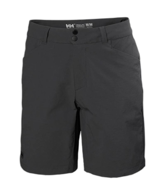 Calça por Montanha Helly Hansen Brona Softshell Shorts Mulher Cinzento escuro