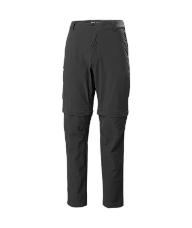 Calça por Montanha Helly Hansen Brono Softshell Zip Off Homem Cinzento escuro