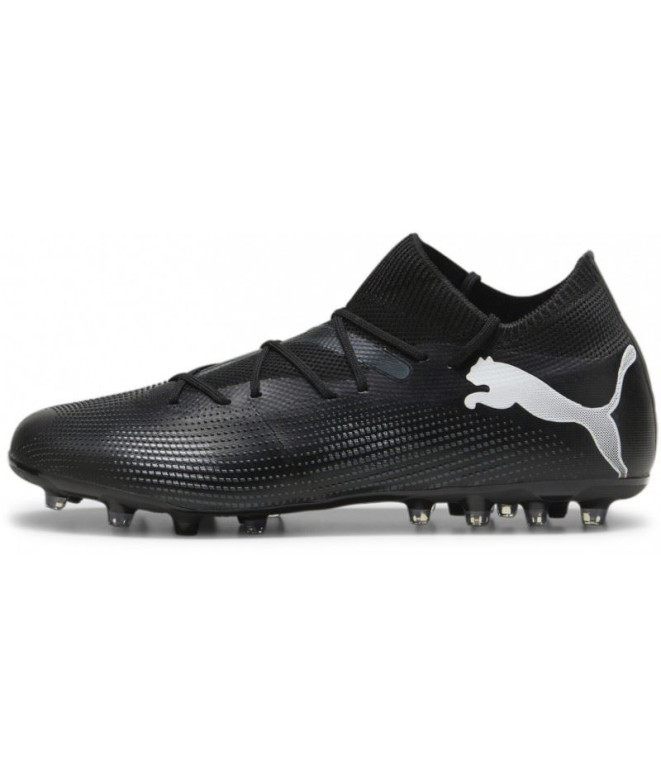 football Botte Puma Future 7 Match MG Noir/Blanc