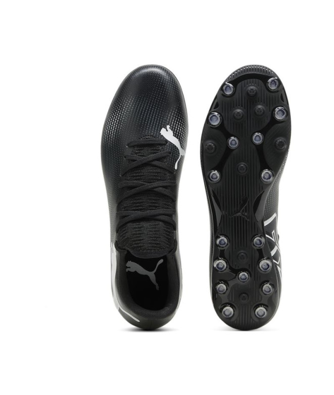 football Botte Puma Future 7 Match MG Noir/Blanc