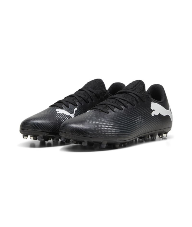 football Botte Puma Future 7 Match MG Noir/Blanc