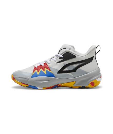 Chaussures de basket-ball Puma Genetics Glacial Gris