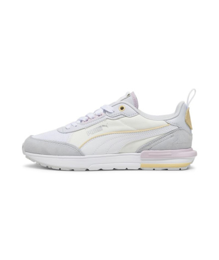 Sapatilhas Puma R22 White Warm Branco Mulher