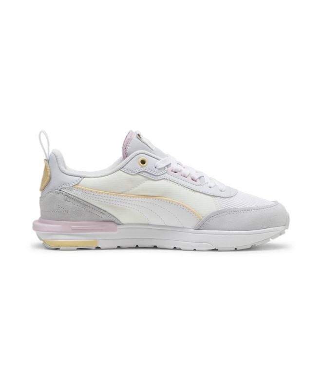 Sapatilhas Puma R22 White Warm Branco Mulher