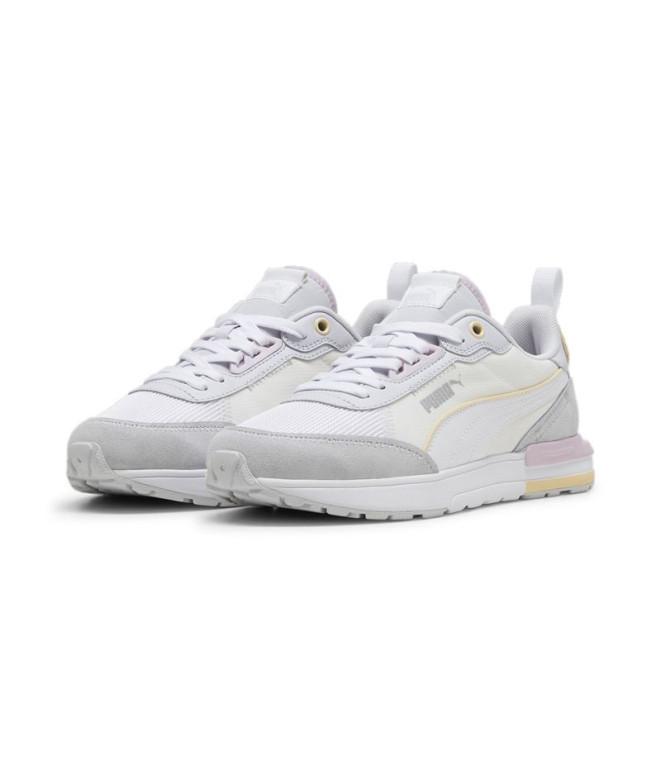 Sapatilhas Puma R22 White Warm Branco Mulher