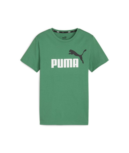 T-shirt Puma Essentials+ 2 Col Archive Green Enfant T-shirt Puma Essentials+ 2 Col Archive Green Enfant