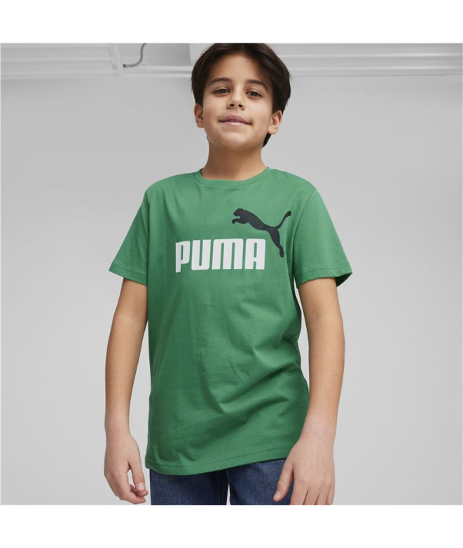 Camiseta Puma Essentials+ 2 Col Archive Verde...