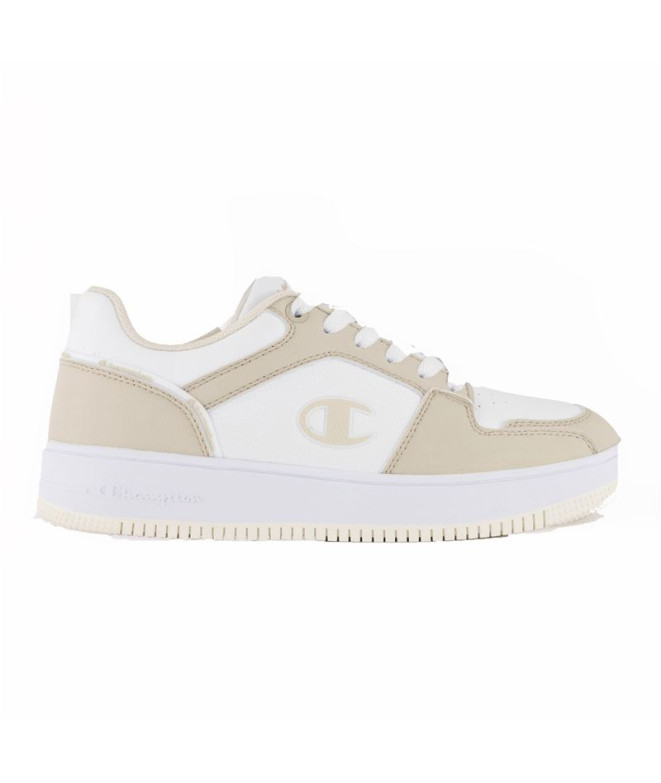 Chaussures Champion Rebound 2.0 Low Low Cut Femme Beige White