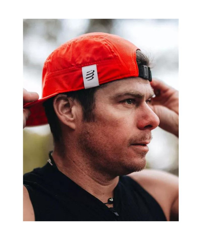 Boné por Running Compressport 5 Panel Light...