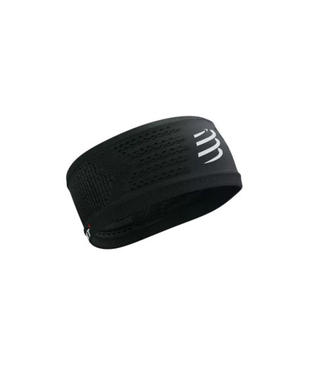 Fita de pelo de Running Compressport On/Off Preto/Branco