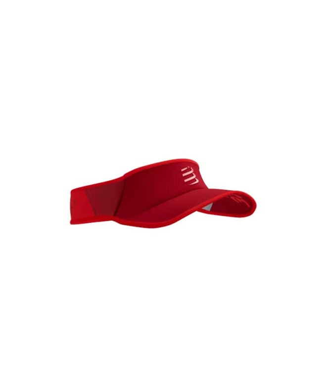 Viseira de Running Compressport Visor Ultralight Vermelho