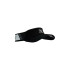 Visera de Running Compressport Visor Ultralight Negro/Blanco