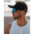 Visera de Running Compressport Visor Ultralight Negro/Blanco