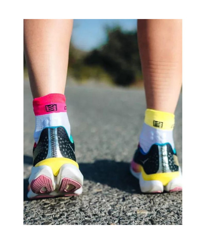 Meias de Running Compressport Pro Racing v4.0...