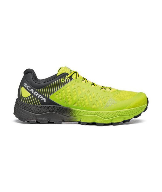 Sapatilhas de Trail Scarpa Spin Ultra Acid Lime/Black Homem