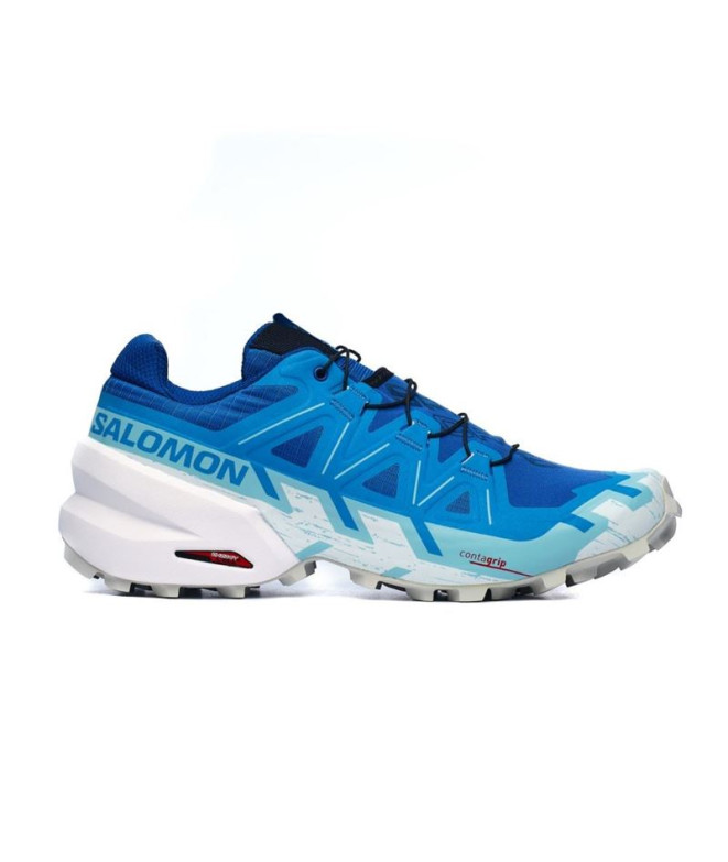 Sapatilhas de Trail Salomon Speedcross 6 Lapis Blue/White Homem