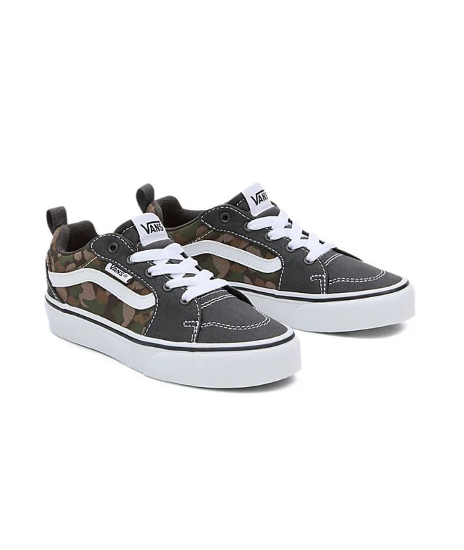 Sapatilhas Vans Yt Filmore Cmfl Menino Militar