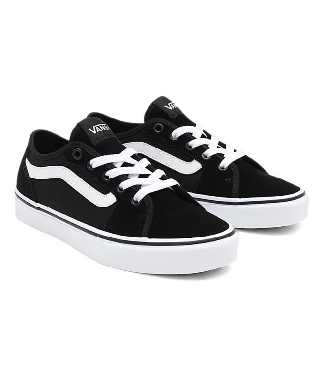 Sapatilhas Vans Wm Filmore Decon (SUEDE/CANVAS) Mulher Preto branco