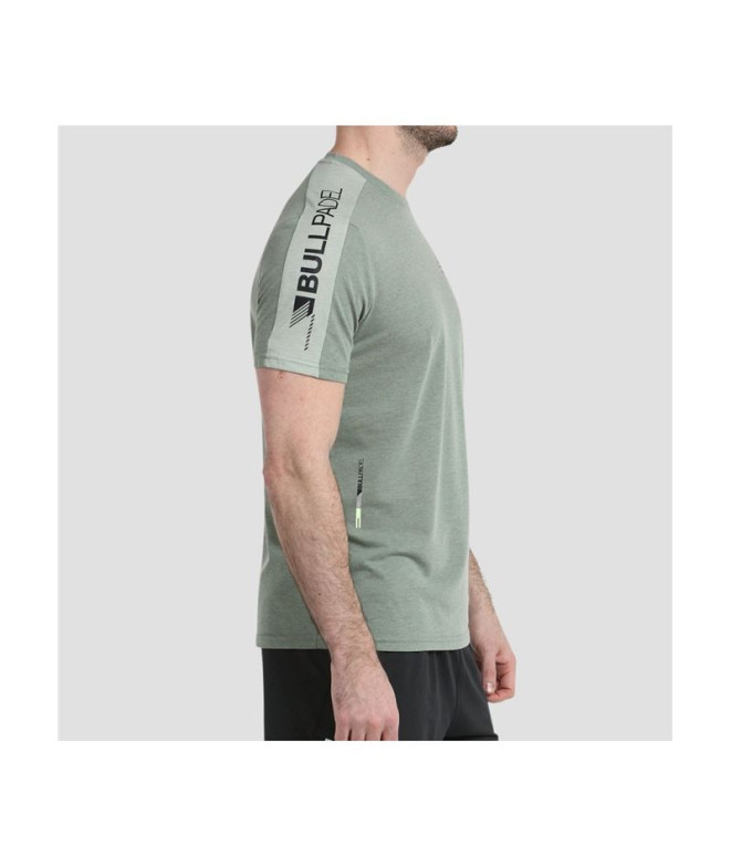 Camiseta Homem Bullpadel Afila Verde