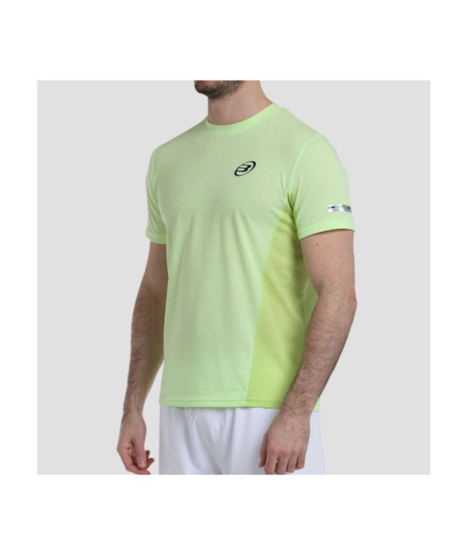 Camiseta Bullpadel Afila Hombre Amarillo