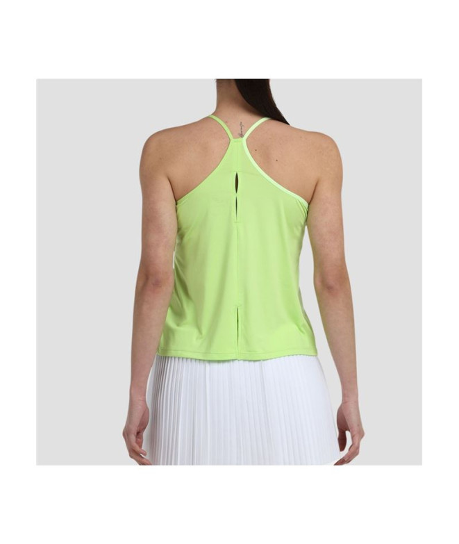 Camiseta Bullpadel Bines Mujer Amarillo