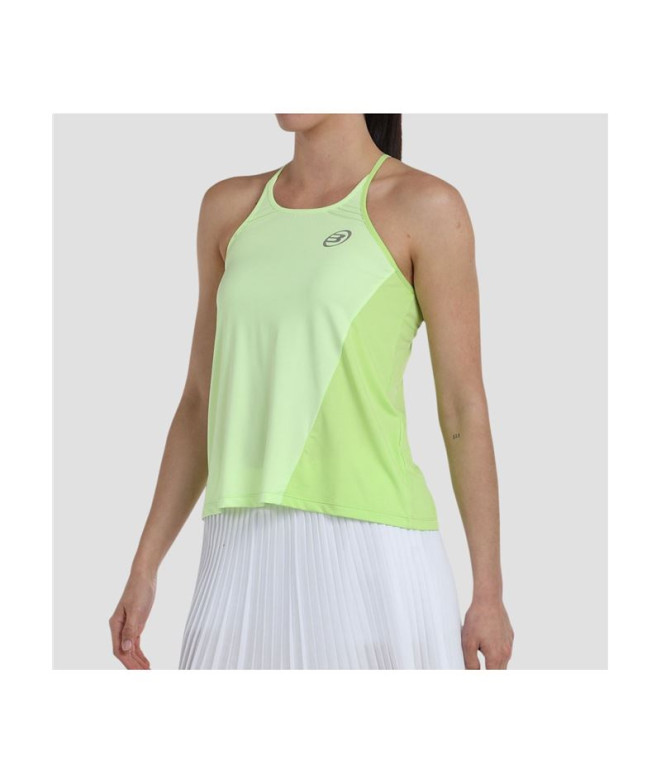 T-shirt Femme Bullpadel Bines Jaune
